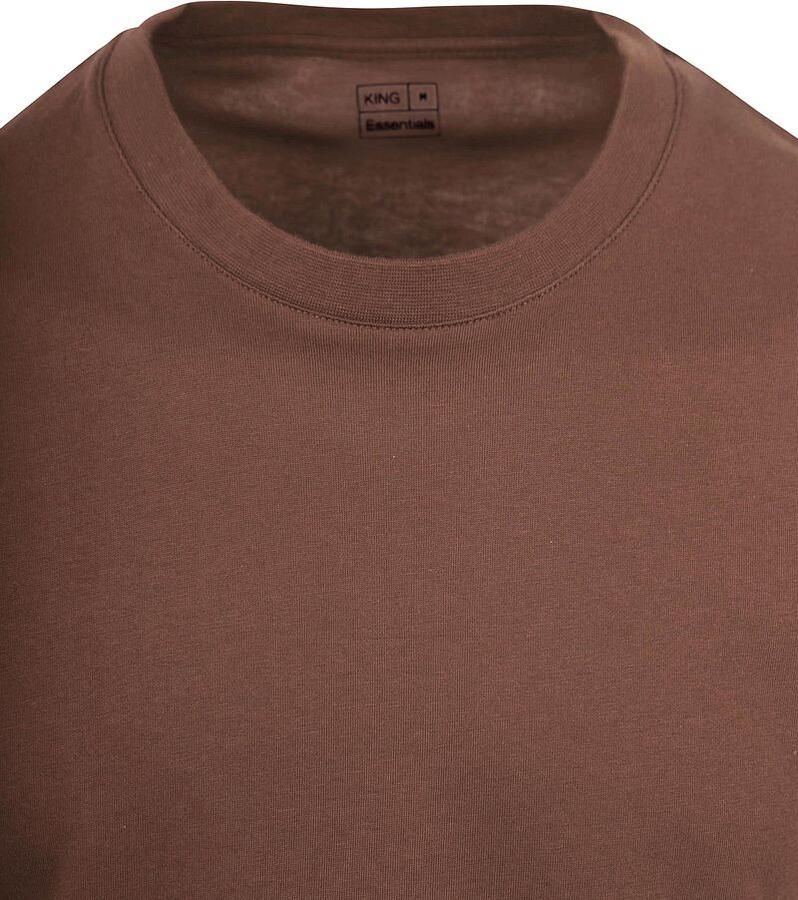 KING Essentials The Steve T-Shirt Bruin - Foto 2