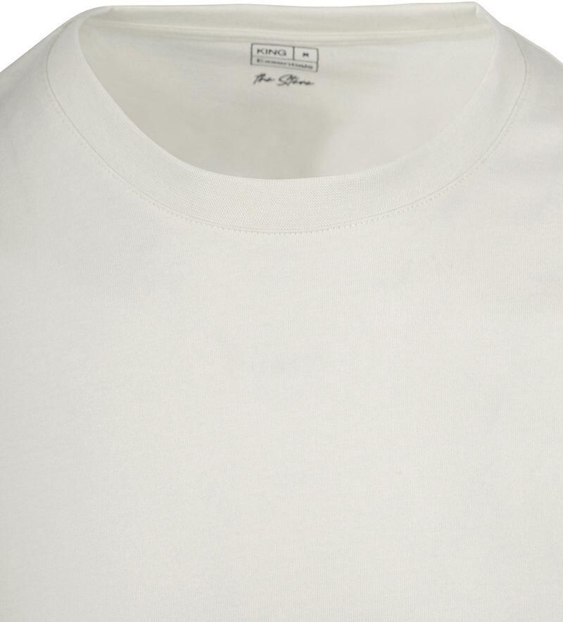 KING Essentials The Steve T-Shirt Lichtgrijs - Foto 2