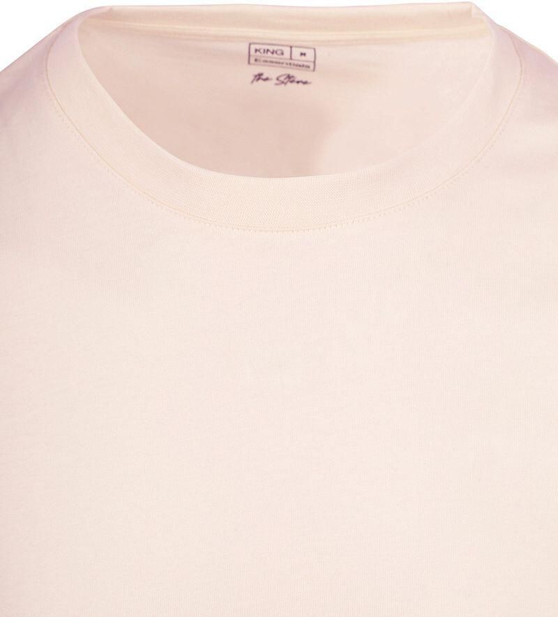 KING Essentials The Steve T-Shirt Lichtroze - Foto 2