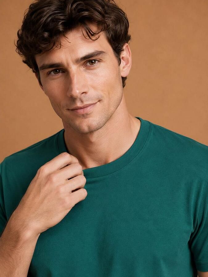 KING Essentials The Steve T-Shirt Mid Groen - Foto 3