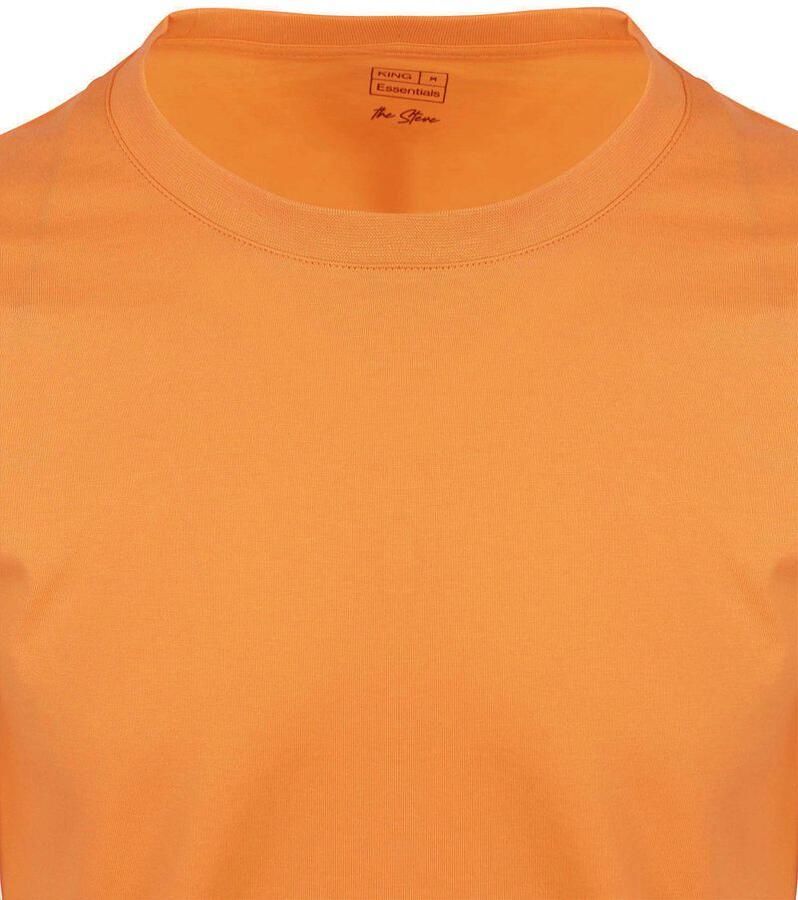 KING Essentials The Steve T-Shirt Oranje - Foto 2