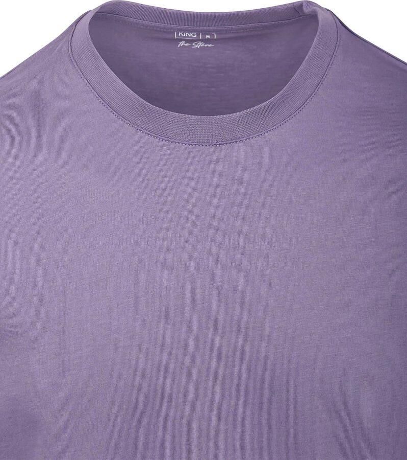 KING Essentials The Steve T-Shirt Paars - Foto 2