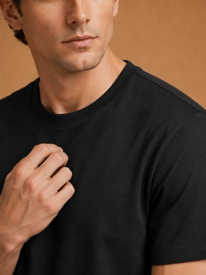 KING Essentials The Steve T-Shirt Zwart - Foto 2