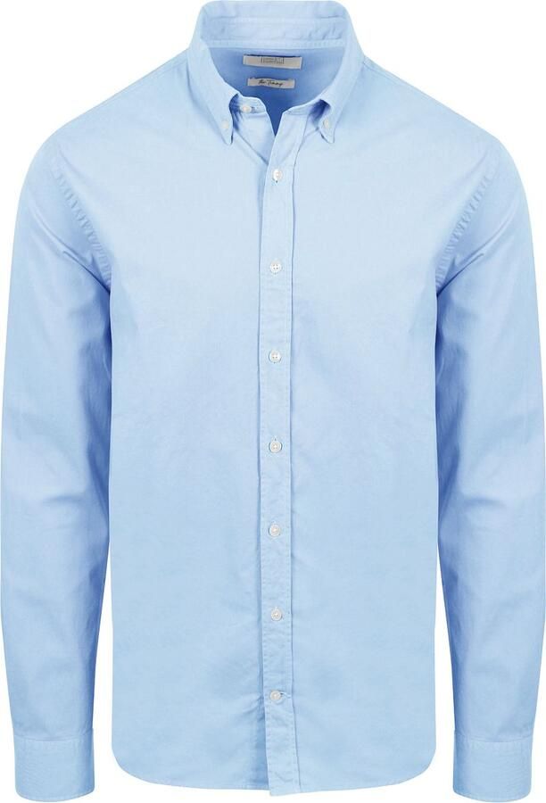 KING Essentials The Tommy Overhemd Lichtblauw