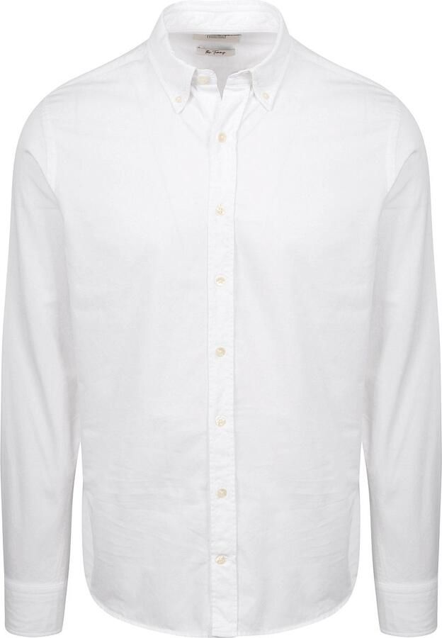 KING Essentials The Tommy Oxford Overhemd Wit