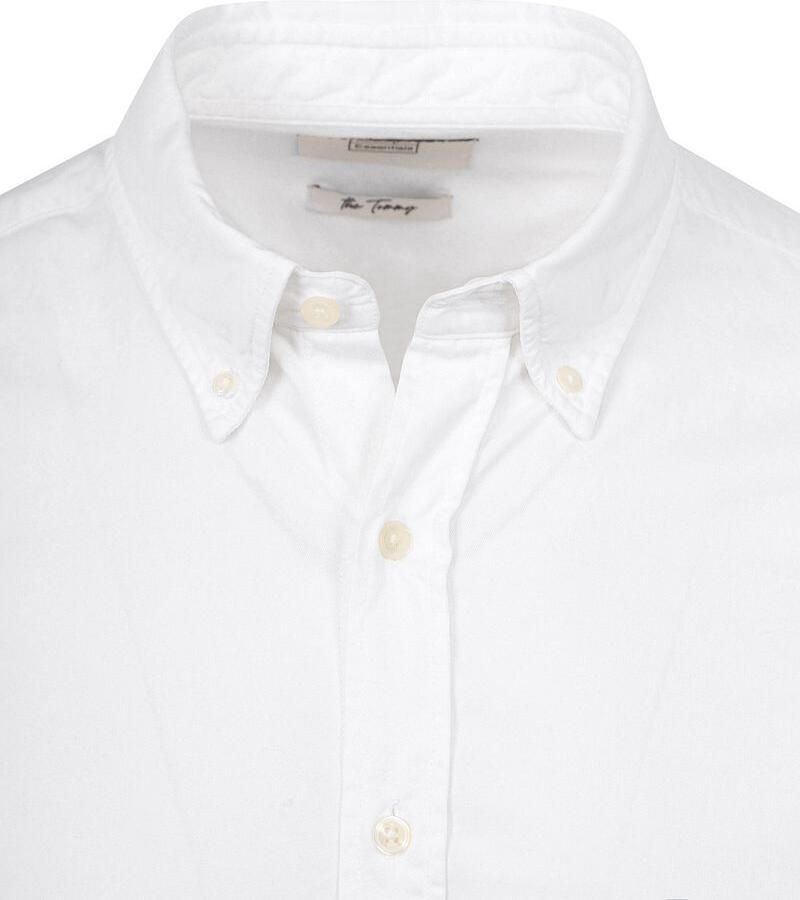 KING Essentials The Tommy Oxford Overhemd Wit - Foto 2