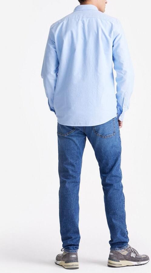 KING Essentials The Tommy Oxford Overhemd Lichtblauw - Foto 2