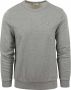 Knowledge Cotton Apparel Iep melange trui Grijs Heren - Thumbnail 1