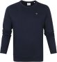 Knowledge Cotton Apparel Elm Trui Blauw Heren - Thumbnail 1