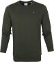 Knowledge Cotton Apparel Elm Trui Groen Heren - Thumbnail 1