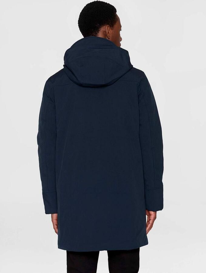 Knowledge Cotton Apparel Parka Jas Climate Shell Jas Navy - Foto 3