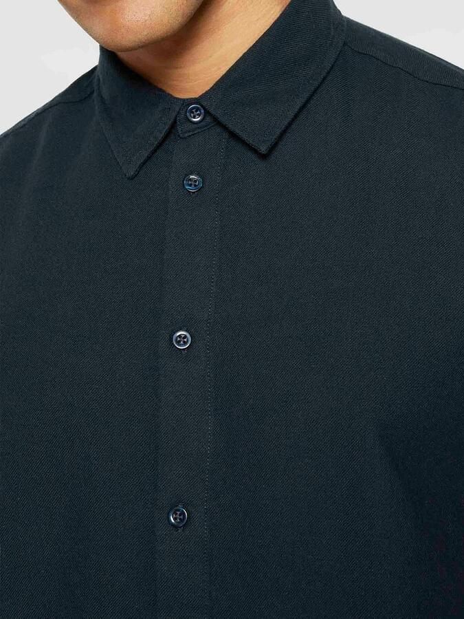KnowledgeCotton Apparel Knowledge Cotton Apparel Shirt Flannel Total Eclipse - Foto 2