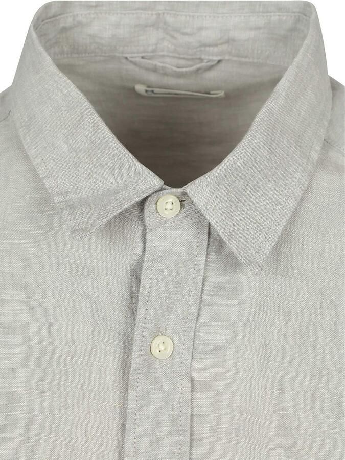 KnowledgeCotton Apparel Knowledge Cotton Apparel Shirt Stripe Grey - Foto 2