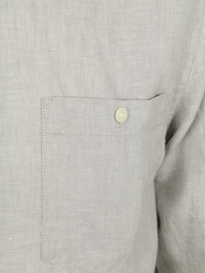 KnowledgeCotton Apparel Knowledge Cotton Apparel Shirt Stripe Grey - Foto 3