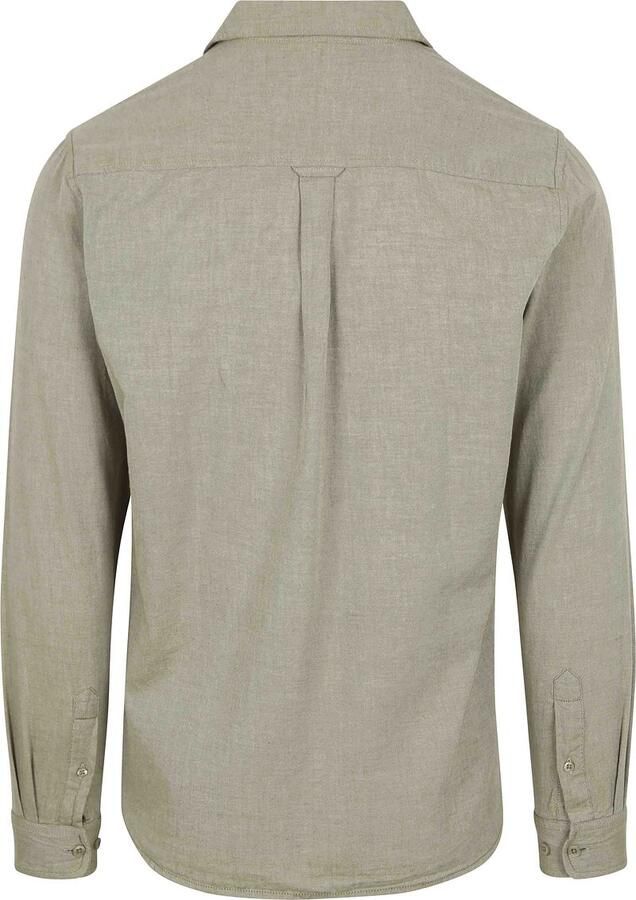 Knowledge Cotton Apparel Overhemd Lange Mouw Overhemd Lichtgroen - Foto 2