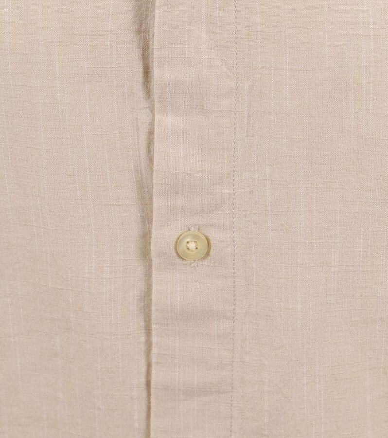 Knowledge Cotton Apparel KnowledgeCotton Apparel Overhemd Beige Heren
