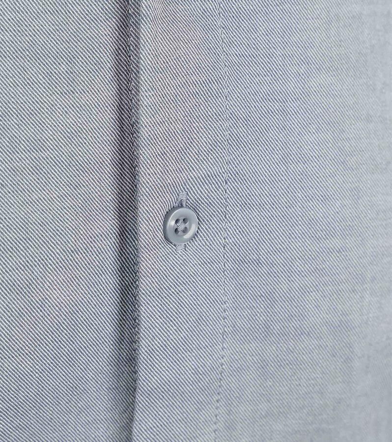 Knowledge Cotton Apparel Overhemd Lange Mouw Overhemd Vintage Indigo