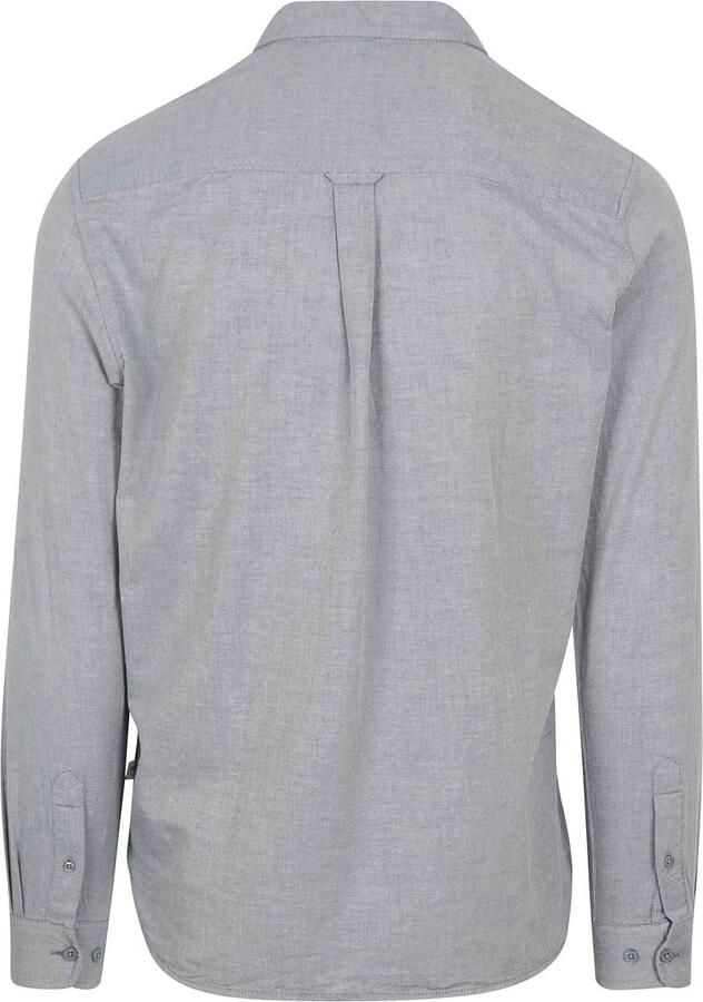Knowledge Cotton Apparel Overhemd Lange Mouw Overhemd Vintage Indigo - Foto 3