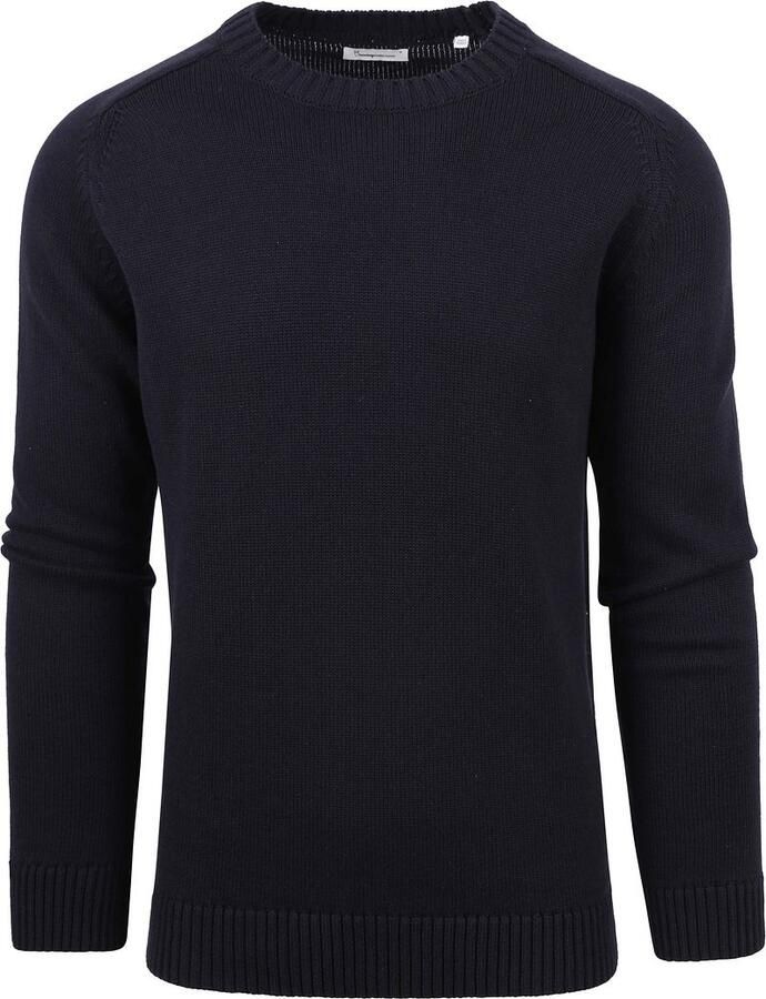 KnowledgeCotton Apparel Pullover Navy