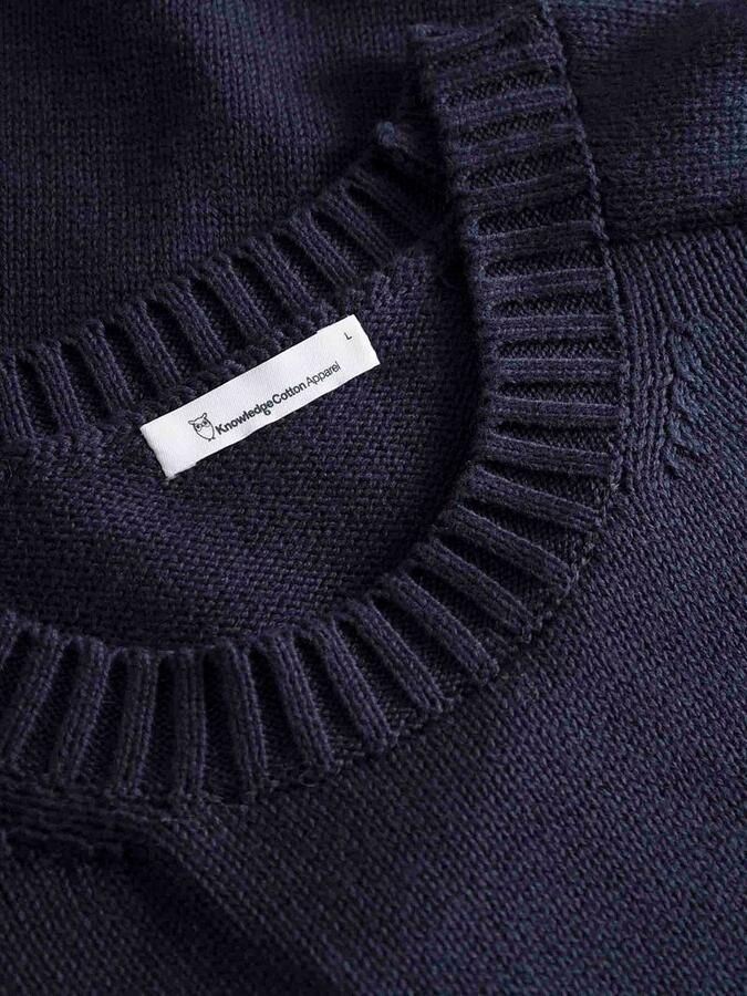KnowledgeCotton Apparel Pullover Navy - Foto 3