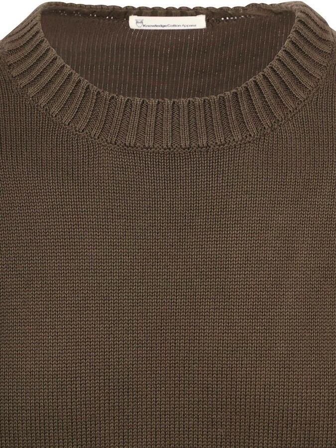 Knowledge Cotton Apparel Sweaters Pullover Olive - Foto 2