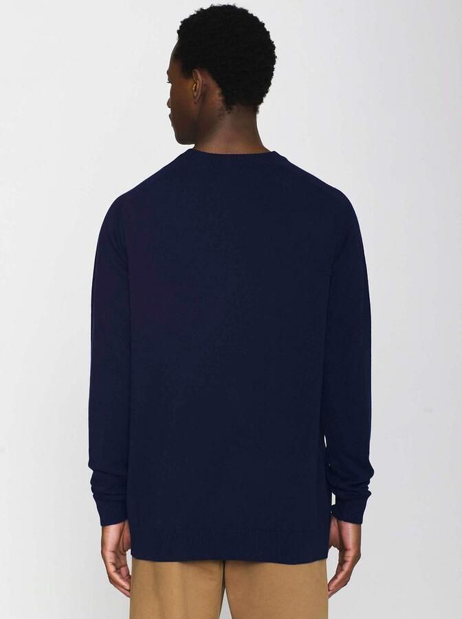KnowledgeCotton Apparel Pullover Wol Navy - Foto 4