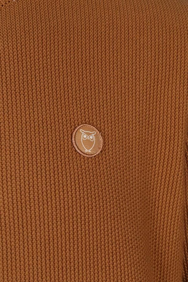 KnowledgeCotton Apparel Sweater Bruin - Foto 3