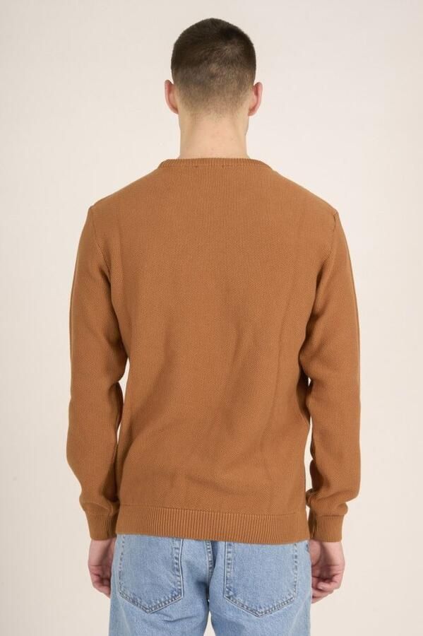 KnowledgeCotton Apparel Sweater Bruin - Foto 4