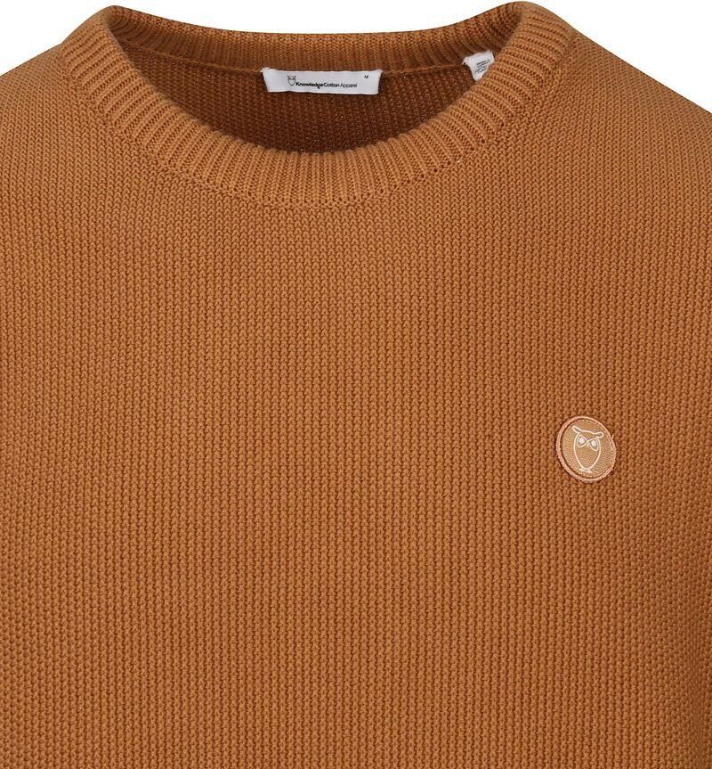 KnowledgeCotton Apparel Sweater Bruin - Foto 2