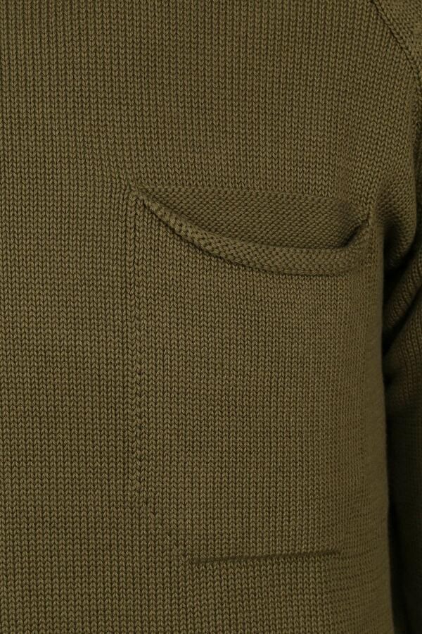 Knowledge Cotton Apparel KnowledgeCotton Apparel Sweater Groen Heren - Foto 3