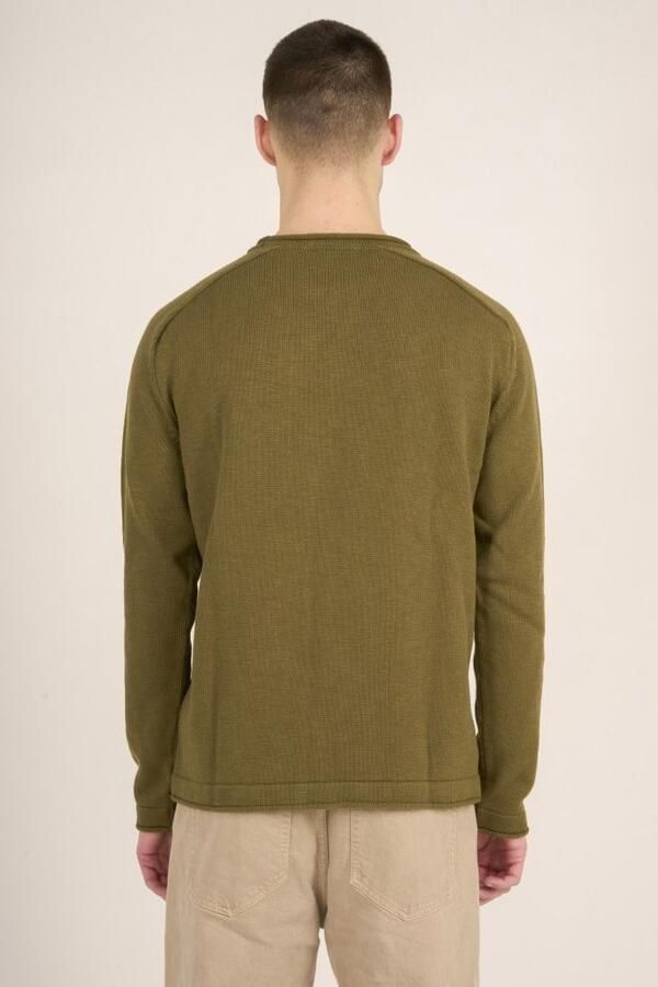Knowledge Cotton Apparel KnowledgeCotton Apparel Sweater Groen Heren - Foto 2