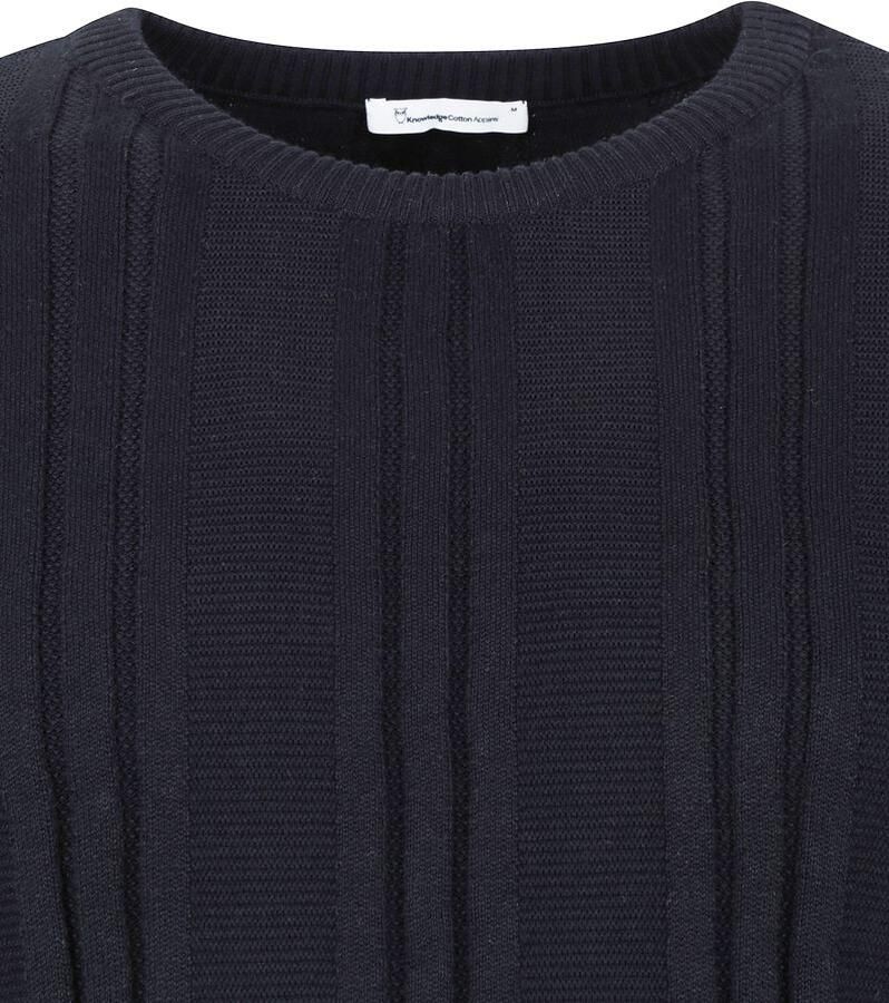 Knowledge Cotton Apparel Jersey Blauw Heren - Foto 3