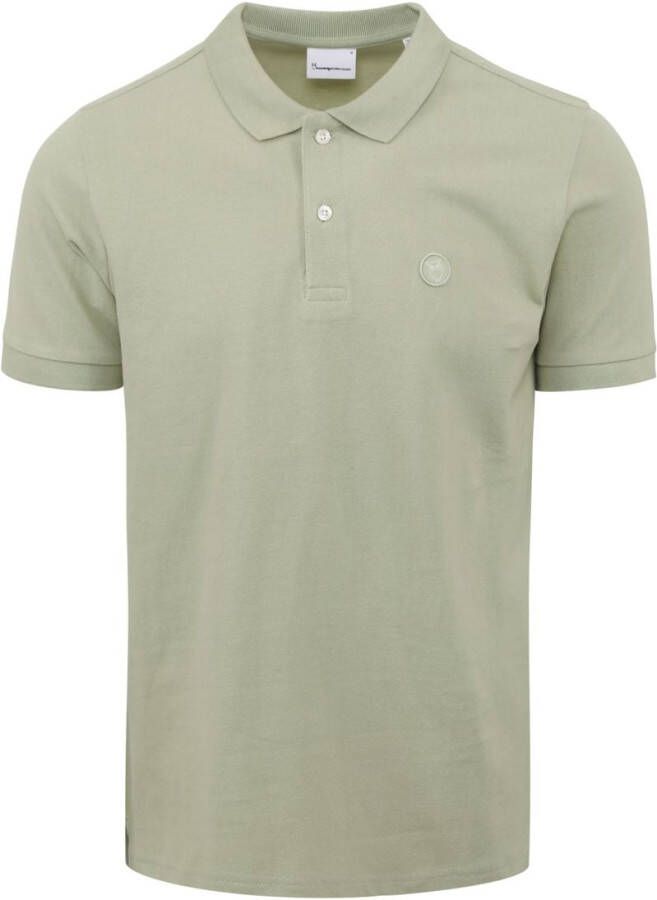 Knowledge Cotton Apparel KnowledgeCotton Apparel Polo Groen Heren