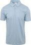 Knowledge Cotton Apparel KnowledgeCotton Apparel Poloshirt Linnen Lichtblauw Blauw Heren - Thumbnail 1