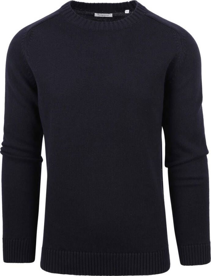 KnowledgeCotton Apparel Pullover Navy