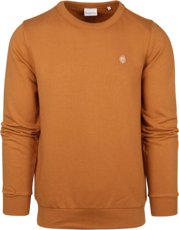 Knowledge Cotton Apparel KnowledgeCotton Apparel Sweater Oranje Heren
