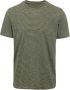 Knowledge Cotton Apparel KnowledgeCotton Apparel T-shirt Strepen Groen Heren - Thumbnail 1