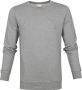 Knowledge Cotton Apparel Sweater Trui Elm Grijs - Thumbnail 1
