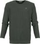 Knowledge Cotton Apparel KnowledgeCotton Apparel Trui Field Donkergroen Groen Heren - Thumbnail 1