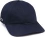 Lacoste Biologisch Katoenen Pet Marineblauw Verstelbare Sluiting Blauw - Thumbnail 3