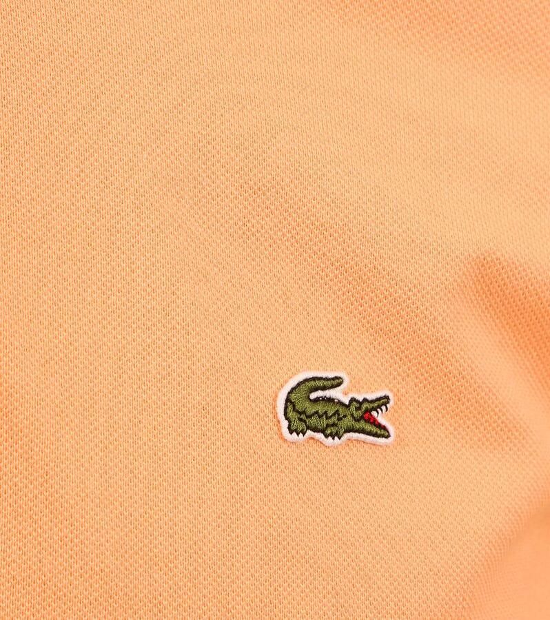 LACOSTE Heren Polo's & T-shirts Original L 12.12 Poloshirt Slim Fit Perzik - Foto 2