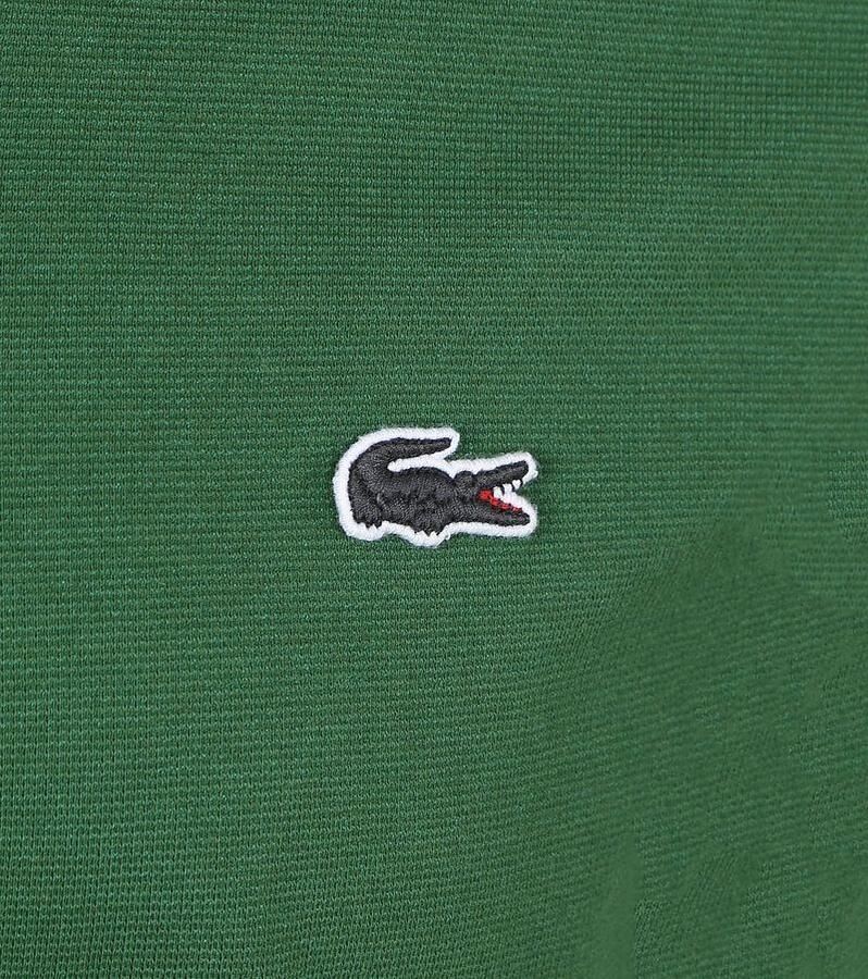 Lacoste Polo Shirt Korte Mouw Poloshirt Breathable Donkergroen - Foto 2
