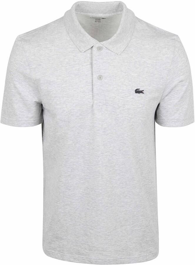 Lacoste T-shirt Poloshirt Breathable Grijs - Foto 3
