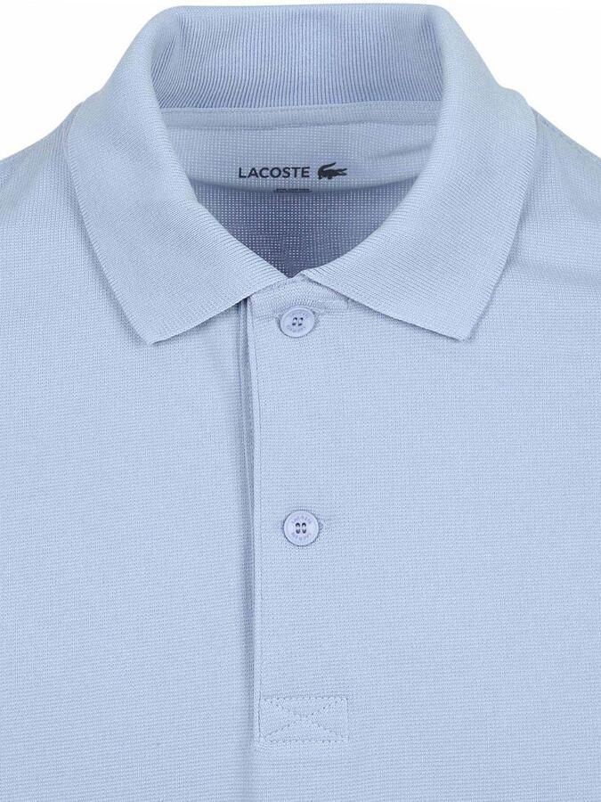 Lacoste T-shirt Poloshirt Breathable Lichtblauw - Foto 4