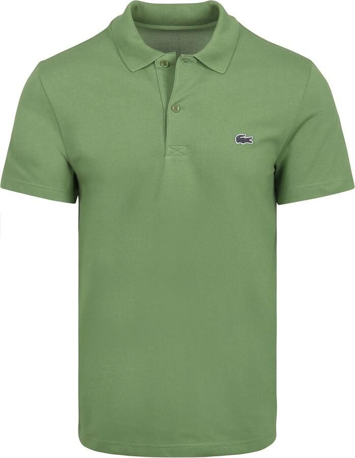 Lacoste Poloshirt Breathable Mid Groen