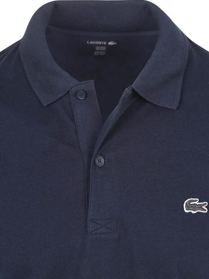 Lacoste Polo Shirt Korte Mouw Poloshirt van katoenmix met normale pasvorm - Foto 4