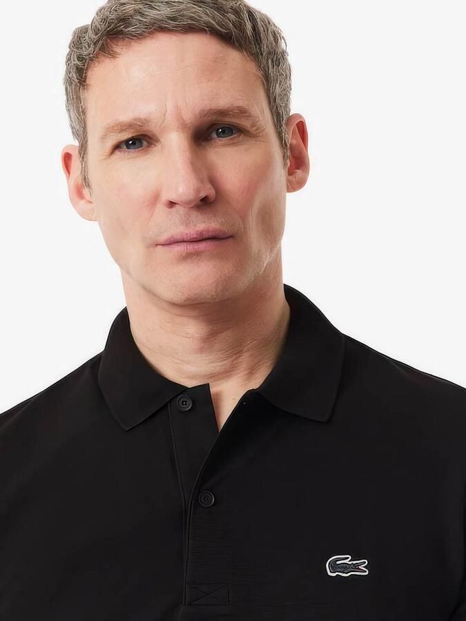 Lacoste Polo Shirt Korte Mouw Poloshirt van katoenmix met normale pasvorm - Foto 4