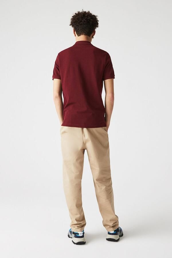 Lacoste Klassieke Katoenen Polo met Moeder van Parel Knopen Red Heren - Foto 6
