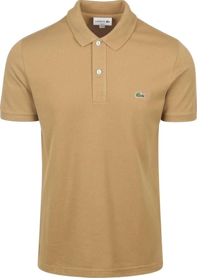 Lacoste slim fit poloshirt van puur katoen