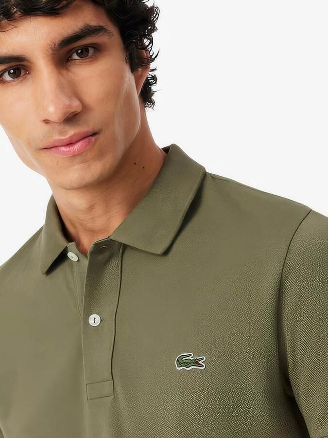 LACOSTE Heren Polo's & T-shirts 1hp3 Mens S s Polo 12 Groen - Foto 8